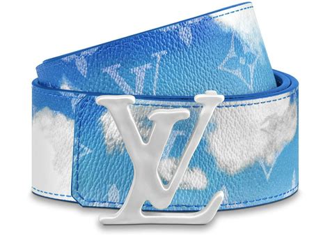 lv clouds belt|louis vuitton Lv Belt monogram.